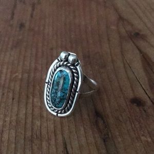 Vintage 1960’s Navajo Turquoise Ring